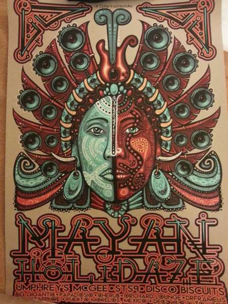 Show Goes On For Umphrey's And Biscuits At Mayan Holidaze