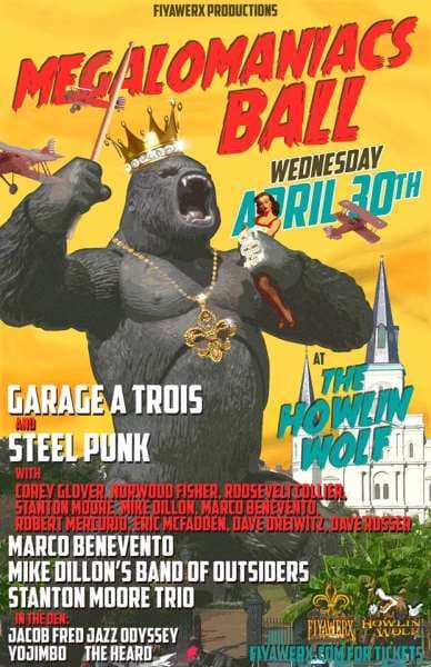 Megalomanics Ball 2014 | Garage A Trois