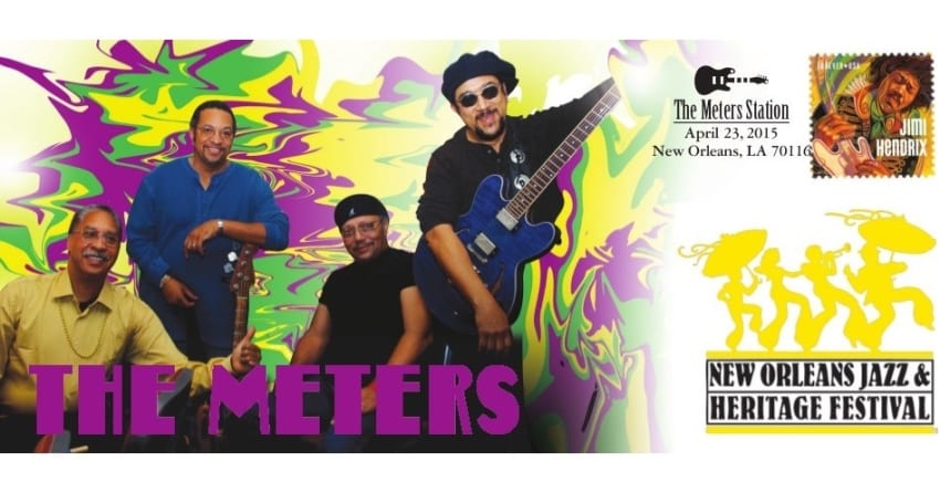 The Meters Selected For Official USPS Jazz Fest Mailer