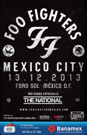 Foo Fighters Announce First Show Of 2013
