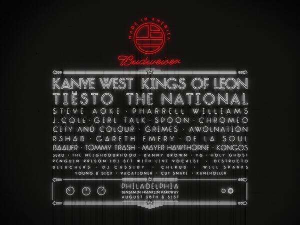 Made In America Philadelpha | Kanye