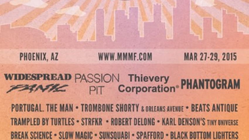 McDowell Mountain Music Festival 2015 Lineup Announcement