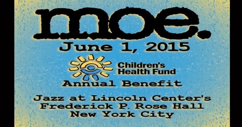 moe. To Perform For Childrens Health Fund Benefit