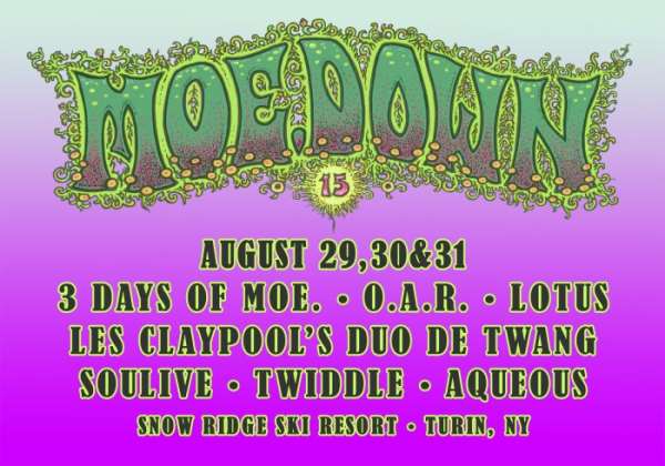 moe. Announces First Batch Of moe.down 15 Acts