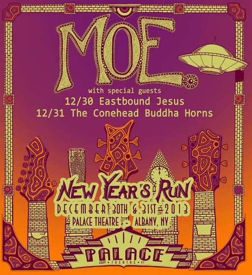 Conehead Buddha Horns To Join moe. On New Year's Eve