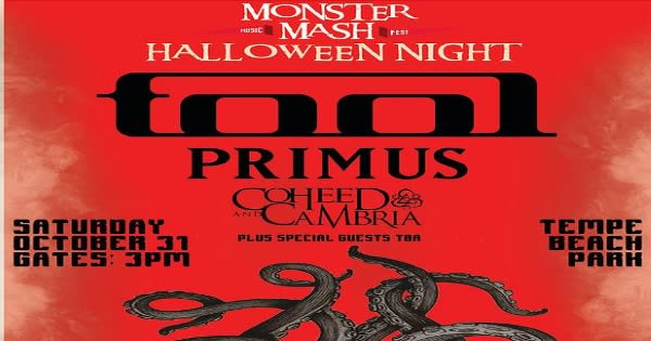 Tool & Primus To Headline Monster Mash Halloween Show