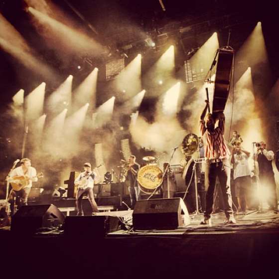 Preservation Hall Guests With Mumford And Sons In New Orleans