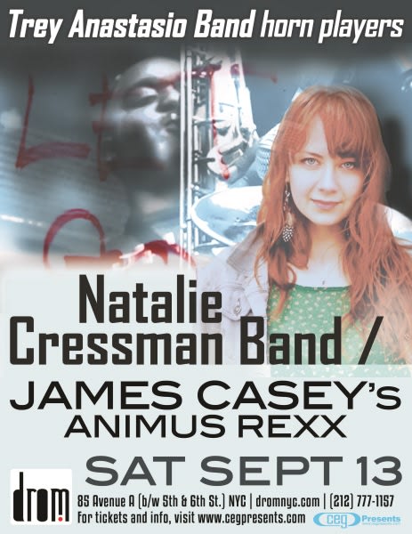 Natalie Cressman & James Casey To Team For NYC Show