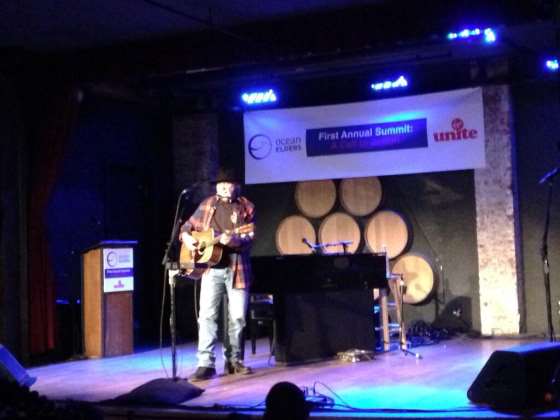 Neil Young Makes Surprise Appearance At New York City Club