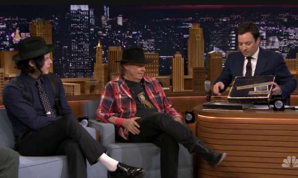 DVR Rewind | Neil Young & Jack White On Tonight Show