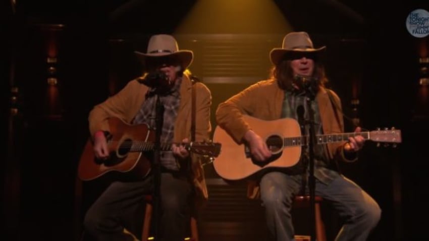 Neil Young & Jimmy Fallon As Neil Young - Old Man