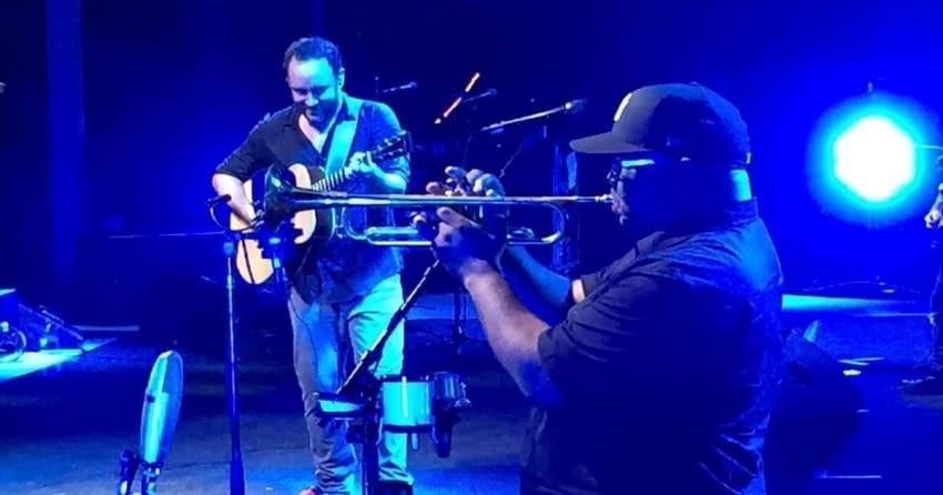 Nicholas Payton Guests With Dave Matthews Band In Kansas
