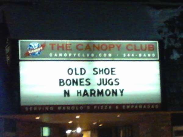 Cover Alert | Old Shoe Tackle Soulshine At Canopy Club