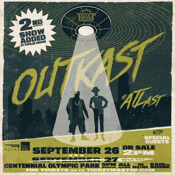 Outkast Adds Second Hometown Show In Atlanta