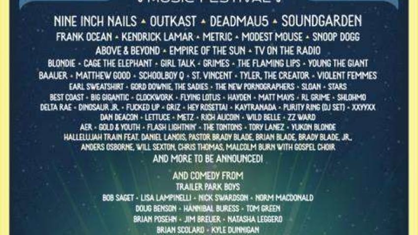 Pemberton Music Festival | NIN, Outkast, Soundgarden & More