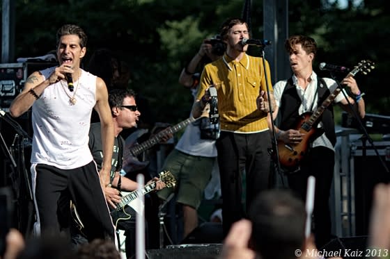 Perry Farrell Guests With Shaun White At Lollapalooza