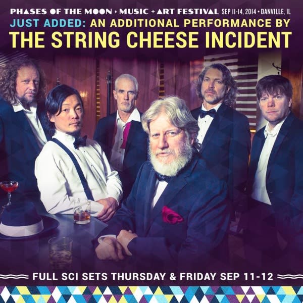 String Cheese Incident To Play Phases Of The Moon