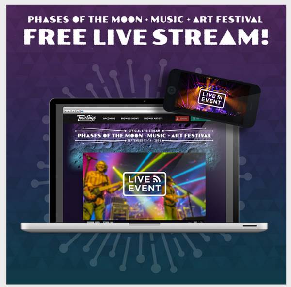 Couch Tour Alert | Free Phases Of The Moon Webcast