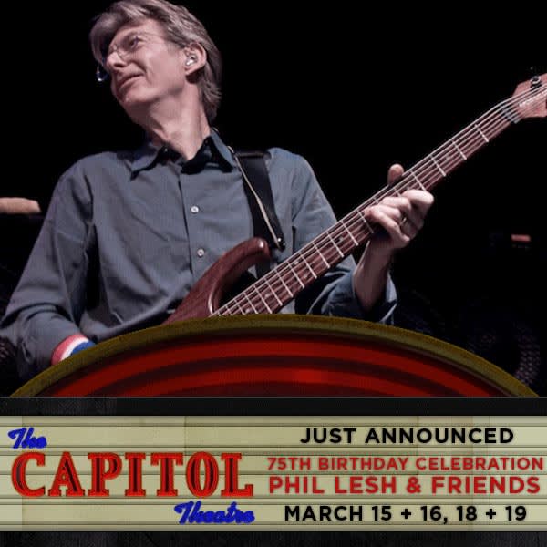 Phil Lesh Announces 75th Birthday Shows