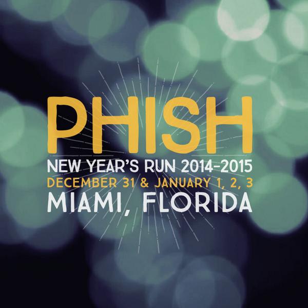 Phish To Bring New Years Run Back To Miami
