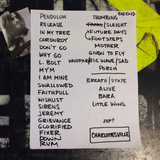 Pearl Jam Covers Hendrix And Play Slew Of Tour Debuts
