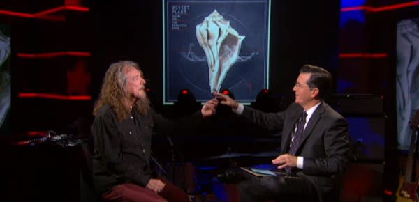 DVR Report | Robert Plant Treats Colbert To Joint & Two Songs