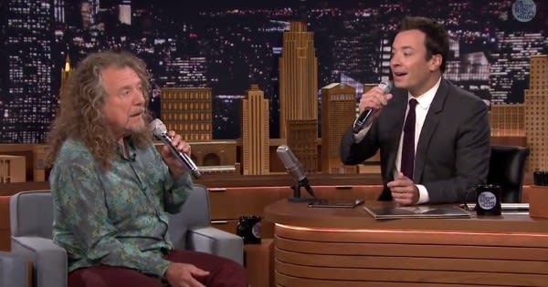 DVR Rewind | Jimmy Fallon Doo-Wops With Robert Plant
