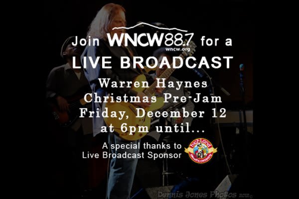 Warren Haynes Christmas Pre-Jam Radio Broadcast