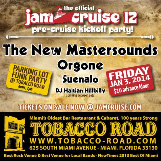 Jam Cruise Artist Additions