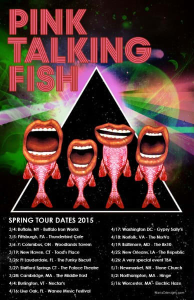 Tour Dates | Pink Talking Fish Spring Tour