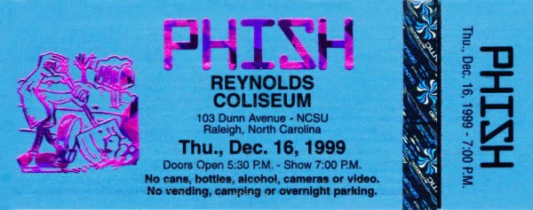 Phish Releases Raleigh 1999 Archival Recording