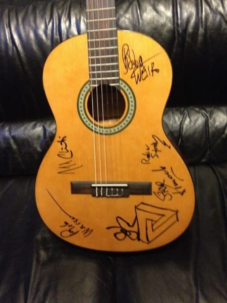 Music Heals International Offers Signed RatDog Guitar