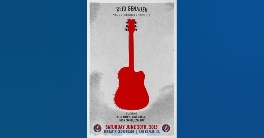 Reid Genauer Announces Terrapin Crossroads Concert
