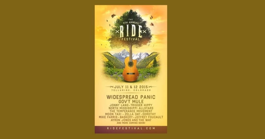 The RIDE Festival 2015 Lineup Announcement