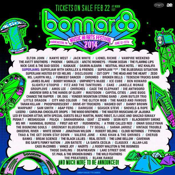 Bonnaroo Organizers Talk Kanye & Jambands On Reddit AUA