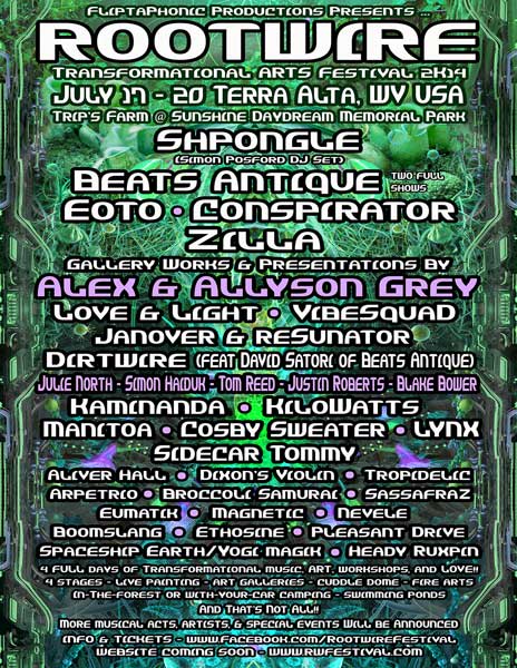 Rootwire 2014 | Shpongle