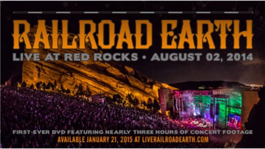 Railroad Earth To Release Live DVD | Red Rocks 2014