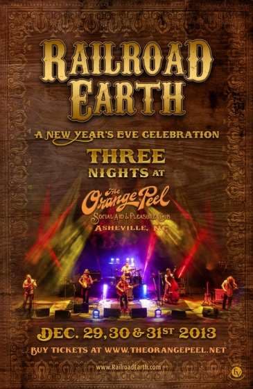 Railroad Earth Announces New Year's Run In Asheville