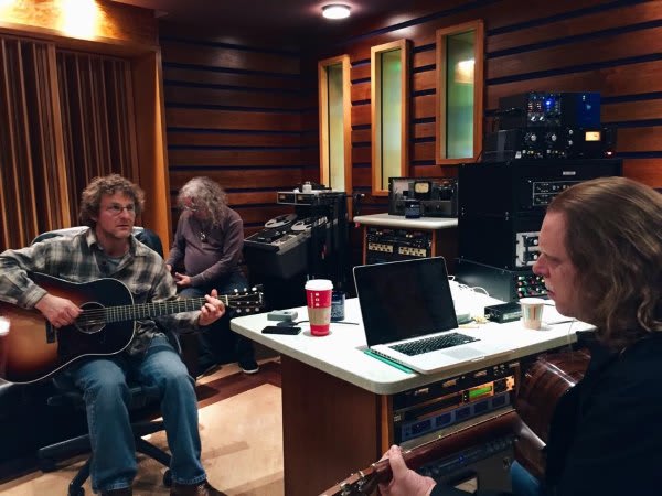 Warren Haynes In Studio With Railroad Earth & Oteil