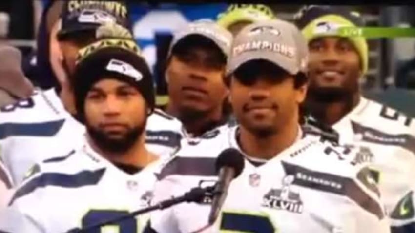 Wilson Greeted With Phish Chant At Super Bowl Celebration