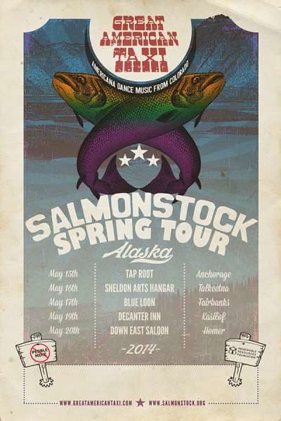 Tour Dates | Great American Taxi In Alaska For Salmonstock