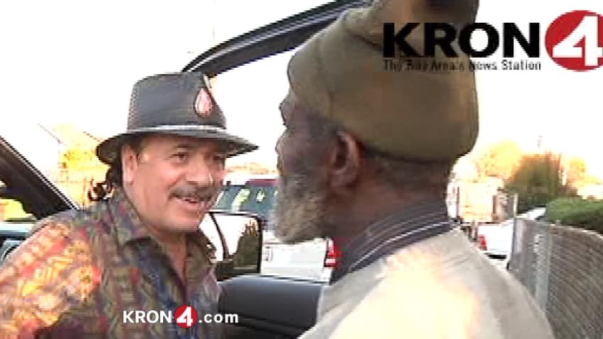 Carlos Santana Reunites With Homeless Ex-Bandmate