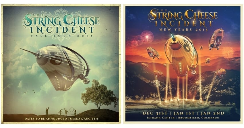 The String Cheese Incident Shares Fall & New Years Details