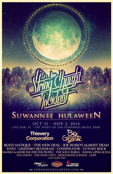 String Cheese Incident Announces Suwannee Hulaween