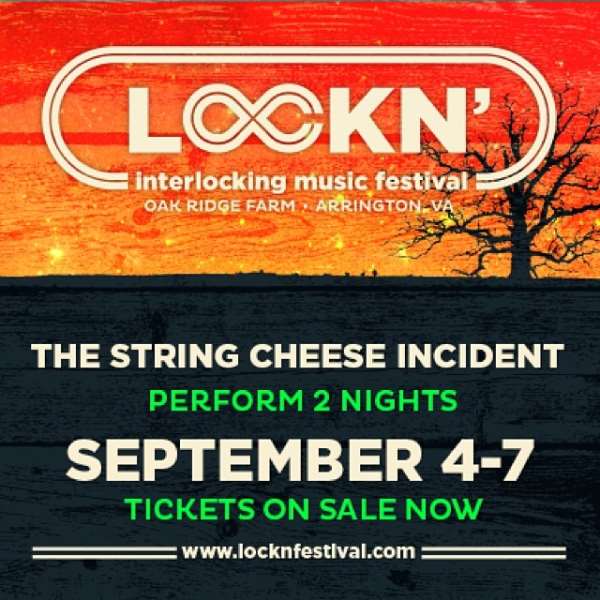 String Cheese Incident To Make Lockn' Return