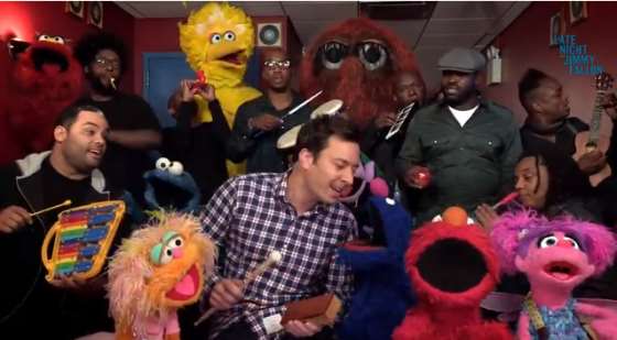 Video | Fallon And The Roots Team With Sesame Street Cast