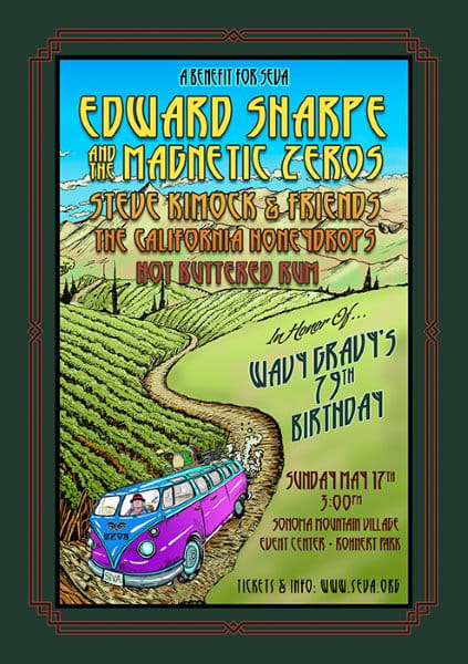 SEVA Foundation To Celebrate Wavy Gravy 79th Birthday