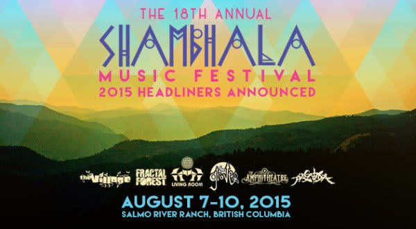 Shambhala Music Festival 2015 Headliners Announcement