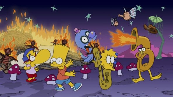 DVR Alert | The Simpsons Go To Burning Man This Sunday