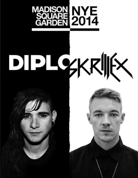 Skrillex & Diplo New Years Eve At Madison Square Garden